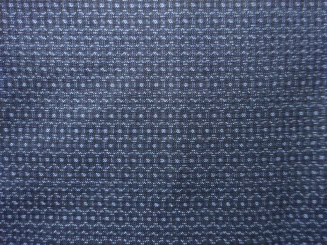 JAPANESE KIMONO / ANTIQUE MENS KIMONO / SILK / DORO OSHIMA TSUMUGI